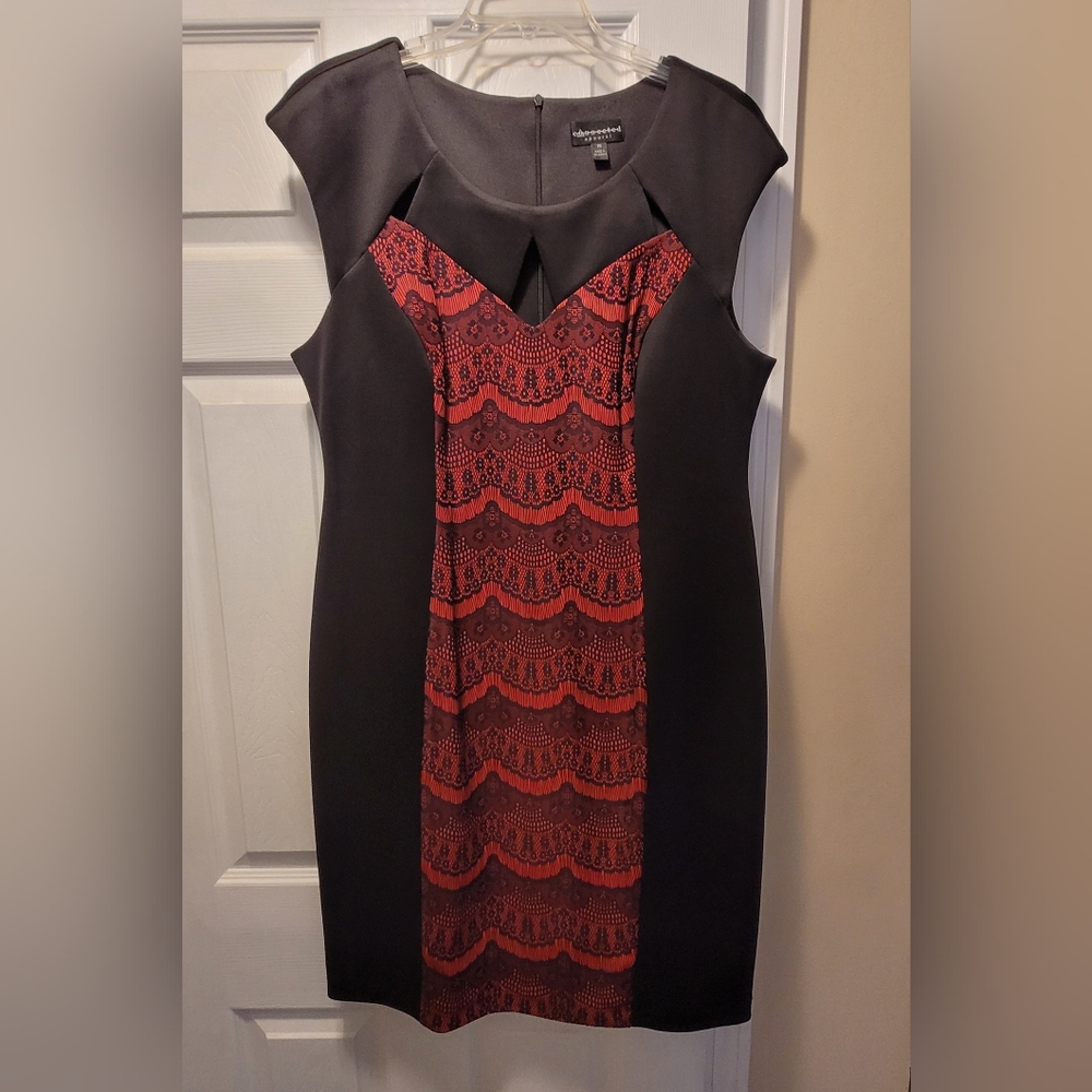 Women's black/red dress size 16